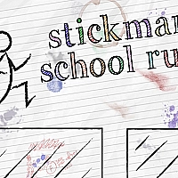 Stickman School Run Game Cover