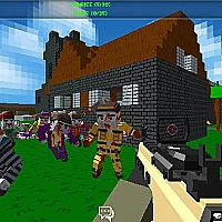 Best blocky Combat Arena 2020 Game Cover