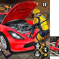 Car Mechanic Auto Workshop Repair Garage Game Cover