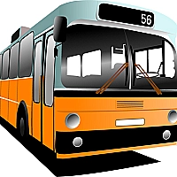 Cartoon Bus Puzzle cover
