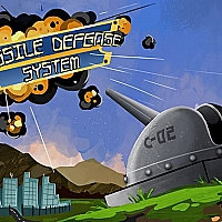 Missile defense system Game Cover