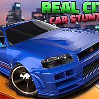 Real City Car Stunts Game Cover