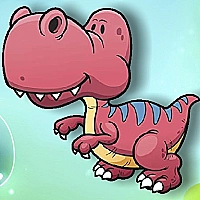 Cartoon Dinosaur Memory Challenge Game Cover
