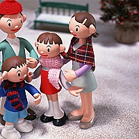 Christmas Clay Doll Puzzle Game Cover