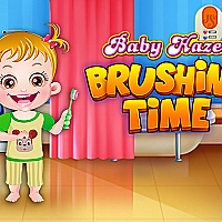 Baby Hazel Brushing Time Game Cover