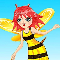 Bee Girl Dress up Game Cover