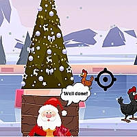 Christmas Chicken Shoot Game Cover
