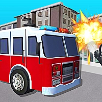 Fire Truck Driving Simulator Game Cover