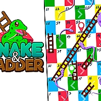 Snakes and Ladders : the game Game Cover