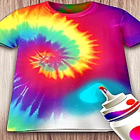 Tie Dying Cloths 3D Game Cover