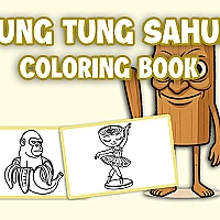 Tung Tung Sahur Coloring Book Game Cover