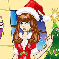 Christmas Girl Dressup Game Cover