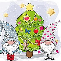 Cute Gnomes Hidden Stars Game Cover