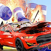 Impossible Car Stunt Races: Mega Ramps Game Cover