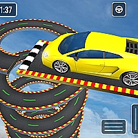 Mega Car Stunt Rampss Game Cover