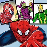 Spiderman Match Cards Game Cover