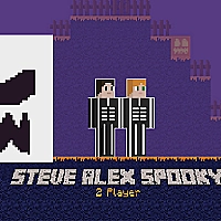 Steve Alex Spooky - 2 Player Game Cover