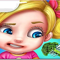 Baby Kim - Care & Dress Up Game Cover