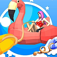 Bikini Surfing Rescue Game Cover