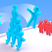 Crowd Stack Race 3D Game Cover