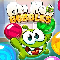 Om Nom Bubbles Game Cover