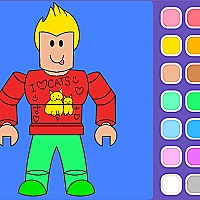 Roblox Coloring Game Cover