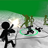 Stickman Zombie 3D Game Cover