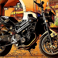 Fast Motorbikes Jigsaw Game Cover