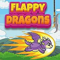 Flappy Dragons - Fly &amp; Dodge Game Cover