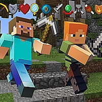 Minecraft Hidden Items Game Cover