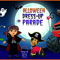Nick jr. Halloween Dress up Parade Game Cover