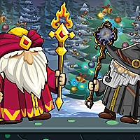 Wizard Santa Jump Game Cover