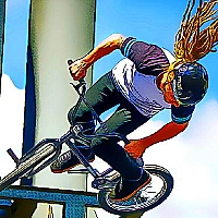 BMX Bikers Jigsaw Game Cover