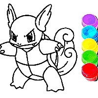 Pokemon Coloring Book Game Cover