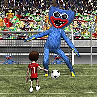 Soccer Kid vs Huggy Game Cover
