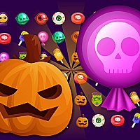 Sweet Candy Halloween Game Cover