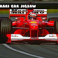 FERRARI CAR JIGSAW Game Cover