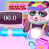 Panda Supermarket Manager Game Cover