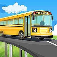 School Bus Racing Game Cover