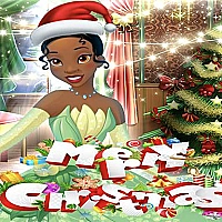 Tiana Princess Xmas DressUp Game Cover