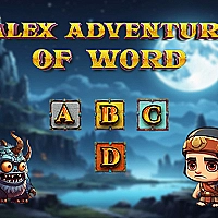 Alex Adventure of Word Game Cover