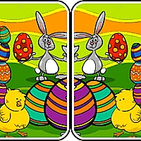 Easter Differences Game Cover