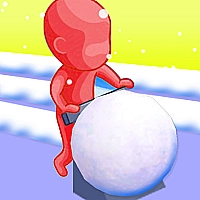 Giant Snowball Rush Game Cover
