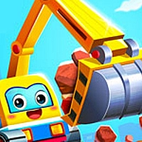 Little Panda Truck Team - Build The City Game Cover
