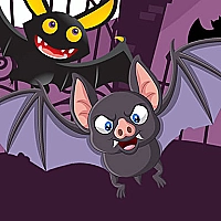 Scary Midnight Hidden Bats Game Cover