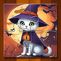 Spooky Halloween Jigsaw Puzzle Game Cover