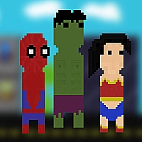 Super Heroes Runner Game Cover