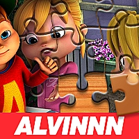 Alvinnn and the Chipmunks Jigsaw Puzzle Game Cover