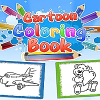 Cartoon Coloring Book Game Cover