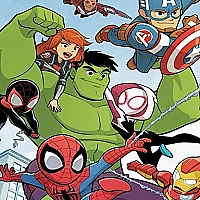 Marvel Superheroes Memory Game Cover